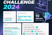 LG에너지솔루션, 미래 배터리 기술 이끌 유망 스타트업 발굴한다...“Battery Challenge 2024” 개최