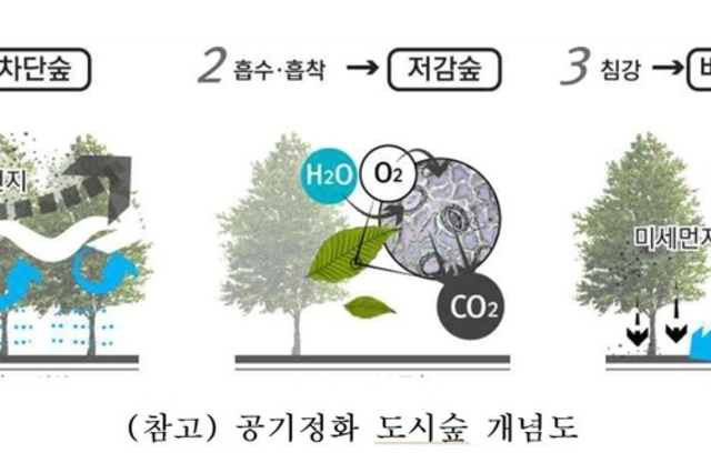 [키워드 뉴스] '공기정화 도시숲' 그린마스크(Green-Mask)