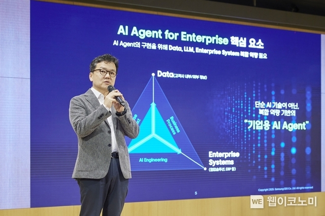 이준희 대표 "삼성SDS, 기업용 AI 에이전트 서비스 가장 잘해"