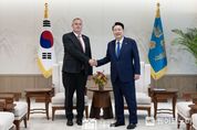 尹 대통령, 체코 국가안보보좌관 접견