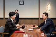 尹 대통령, 국민의힘 당 대표 면담