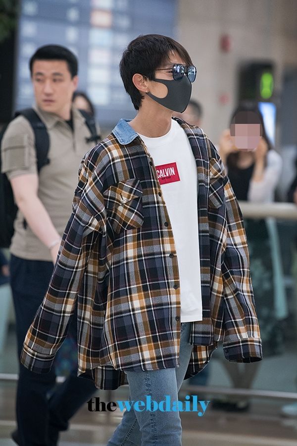 이준기, 서울김포국제공항 입국 현장