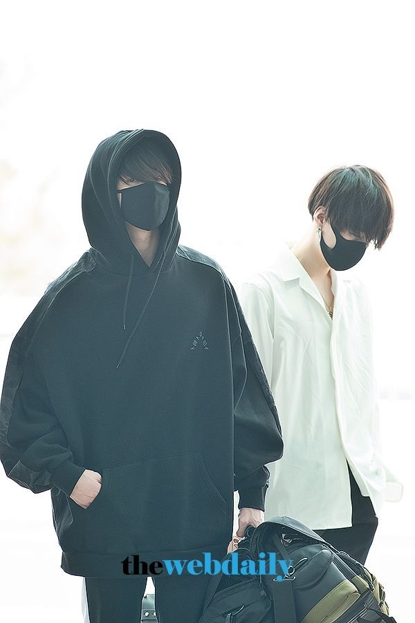 방탄소년단(BTS) 정국-슈가, '2018 미국 빌보드 뮤직 어워드(BBMA)' 출국 현장