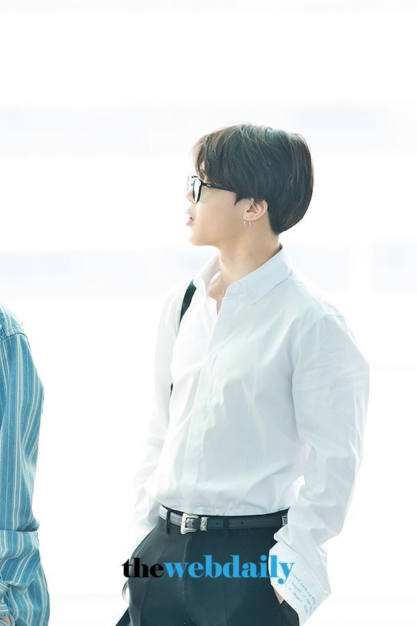 방탄소년단(BTS) 지민, '2018 미국 빌보드 뮤직 어워드(BBMA)' 출국 현장