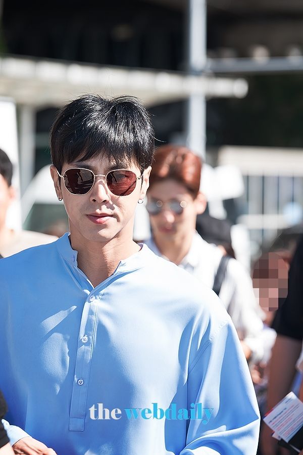 동방신기 유노윤호, 인천국제공항 입국 현장