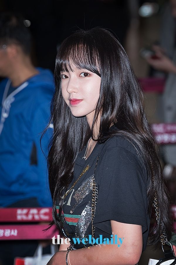 우주소녀 성소, 김포국제공항 출국 현장