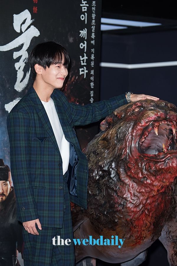 병헌, 영화 '물괴' VIP시사회 현장