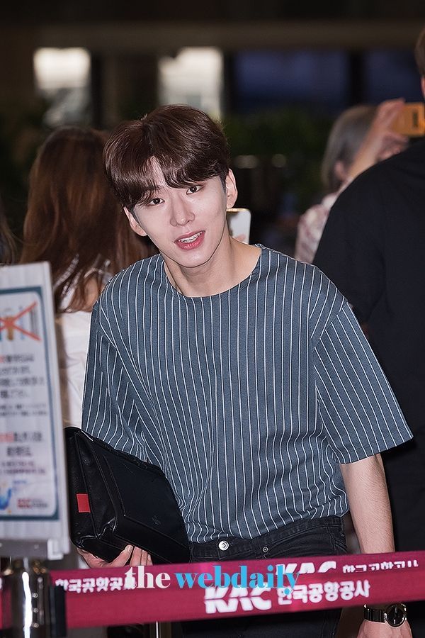 몬스타엑스(MONSTAX) 기현, 김포국제공항 출국 현장
