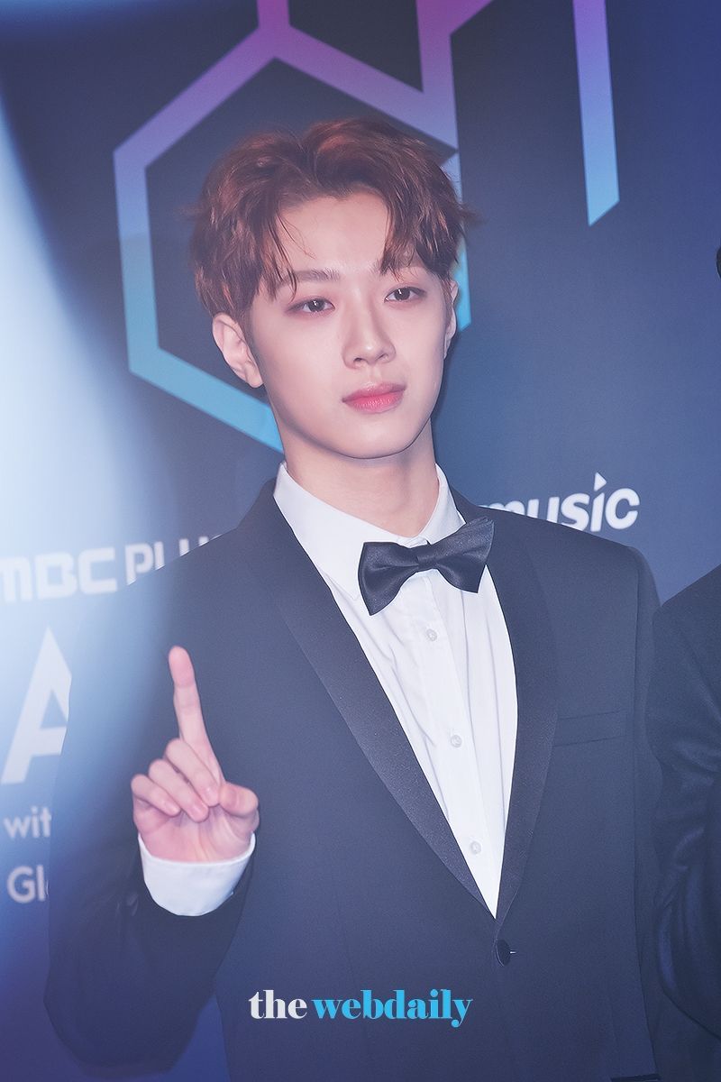 워너원(WannaOne) 라이관린, 2018 MGA (MBC플러스 X 지니뮤직 어워드)' 레드카펫 행사