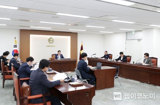 제253회 임시회 일정을 정하는 금천구의회 의회운영위원회